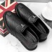 Men Soft Soled Stitching Slip On Casual Business Shoes